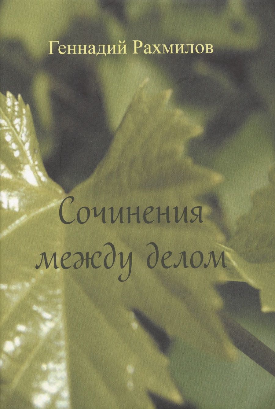Обложка книги "Рахмилов: Сочинения между делом. Поэзия"