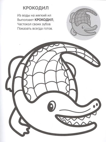 Фотография книги "Раскрась по образцу. В Африке"