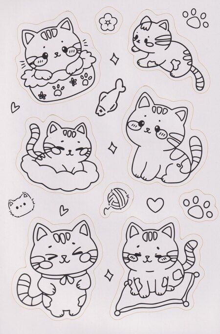 Фотография книги "Раскраска-стикербук. Зверята"