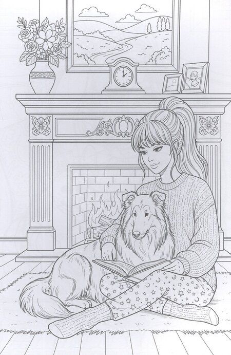 Фотография книги "Раскраска. Girls & Cats"