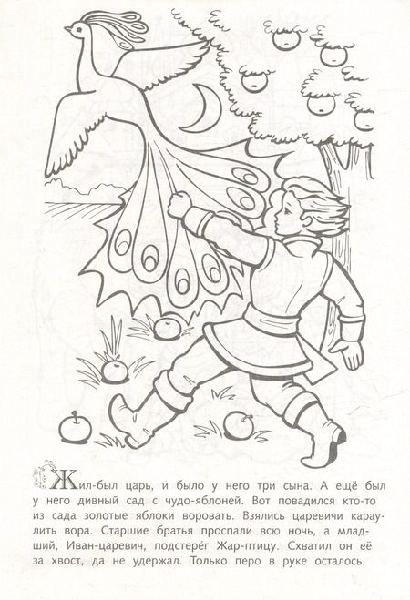 Фотография книги "Раскраска. Любимые сказки. Иван-царевич и серый волк"