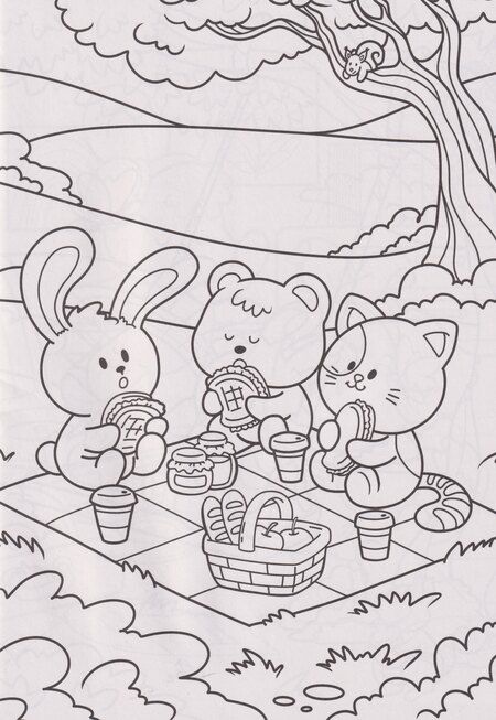 Фотография книги "Раскраска. Милые друзья"