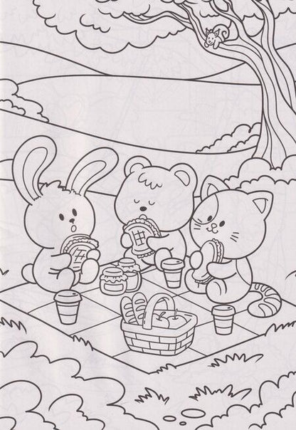 Фотография книги "Раскраска. Милые друзья"