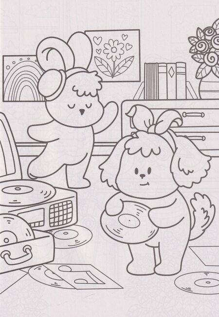 Фотография книги "Раскраска. Милые друзья"