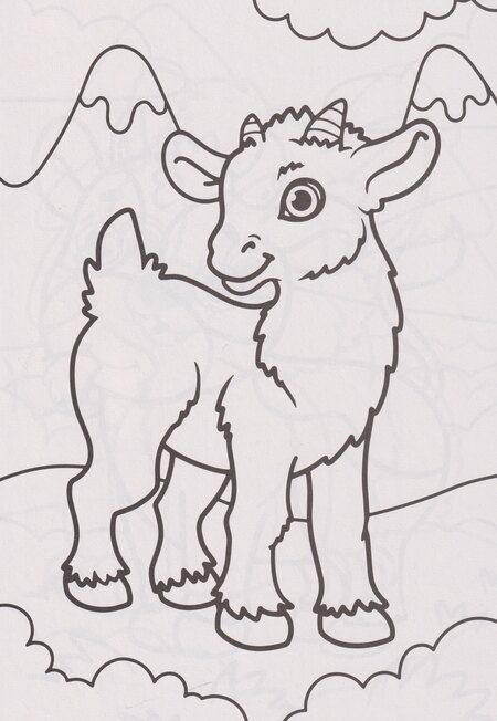 Фотография книги "Раскраска. Милые животные"