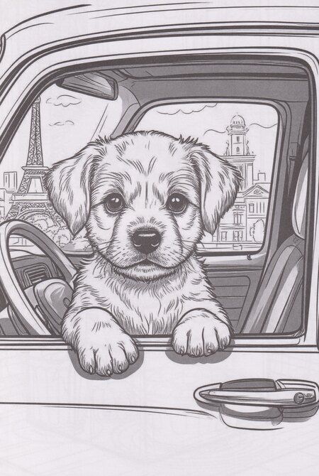 Фотография книги "Раскраска. Собачки"