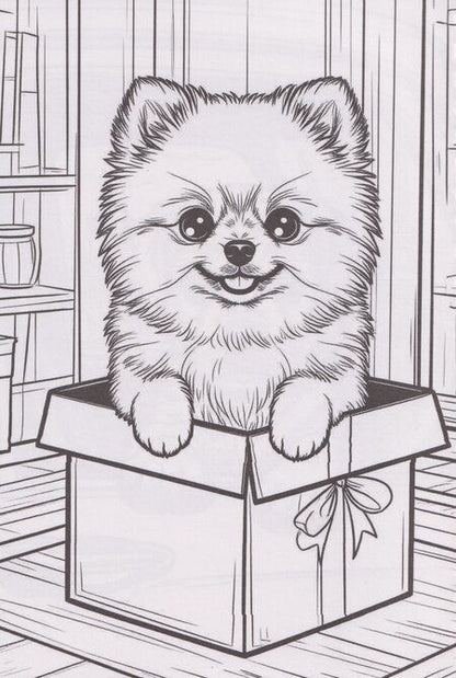 Фотография книги "Раскраска. Собачки"