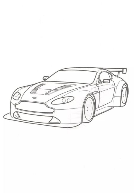 Фотография книги "Раскраска А4 Эконом. Гоночные автомобили"