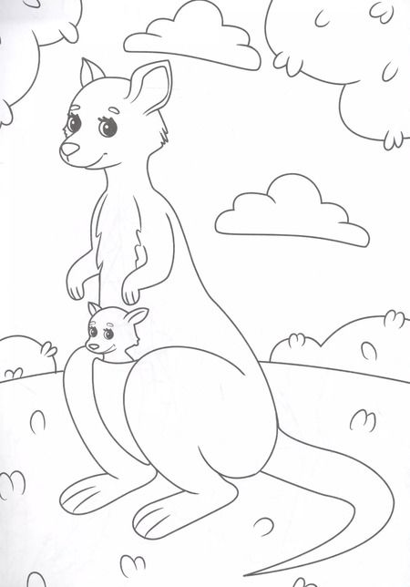 Фотография книги "РАСКРАСКА А4 эконом. КТО ЖИВЕТ В ЗООПАРКЕ?"