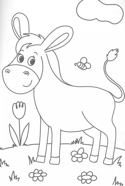 Фотография книги "РАСКРАСКА А4 эконом. КТО ЖИВЁТ НА ФЕРМЕ?"