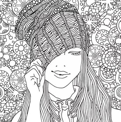 Фотография книги "Раскраска для работы маркерами: Hygge: 32 атмосферных проекта для релаксации"