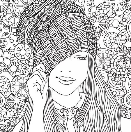 Фотография книги "Раскраска для работы маркерами: Hygge: 32 атмосферных проекта для релаксации"