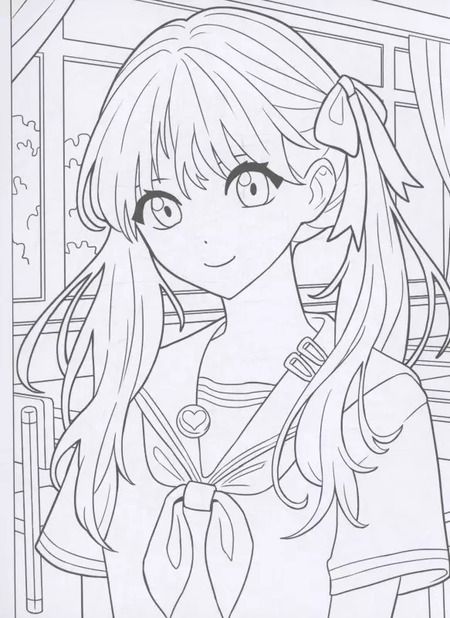 Фотография книги "Раскраска на спирали. Аниме"