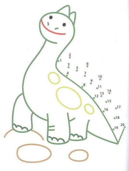 Фотография книги "Раскраска по точкам малышам. Для мальчиков"