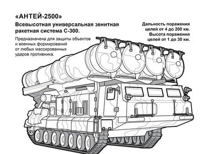 Фотография книги "Раскраска Ракетный щит России"