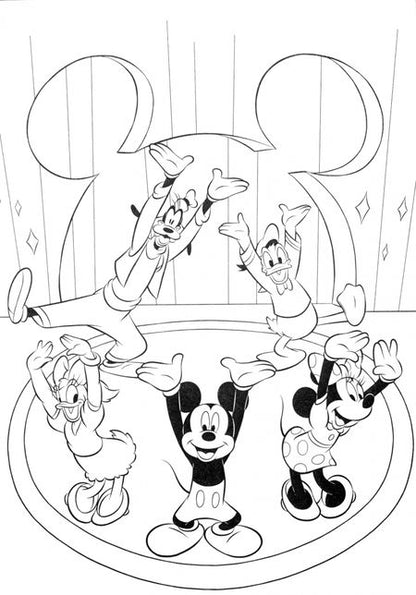 Фотография книги "Раскраска Раскрась любимых героев Disney"