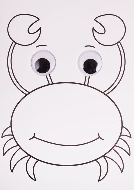 Фотография книги "Раскраска с глазками. Кот"