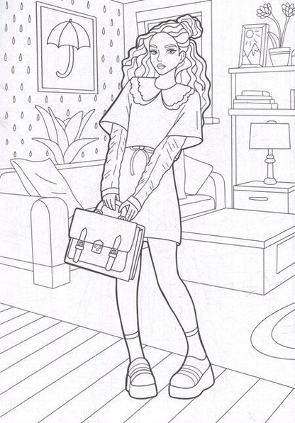 Фотография книги "Раскраска с солнечными очками. Создай свой стиль"