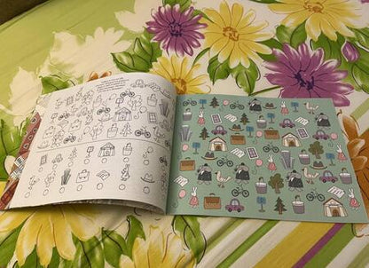 Фотография книги "Раскраска с заданиями Веселые каникулы в городе. 5-8 лет"