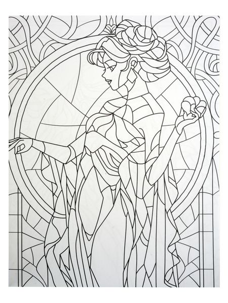 Фотография книги "РАСКРАСКА ВИТРАЖИ. БОГИНИ СВЕТА"