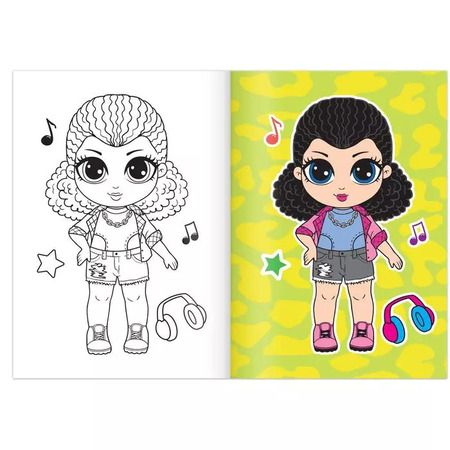 Фотография книги "Раскраска "WOW Girls. Крутой стиль""