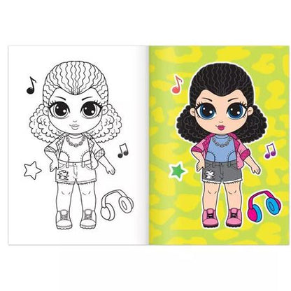 Фотография книги "Раскраска "WOW Girls. Крутой стиль""