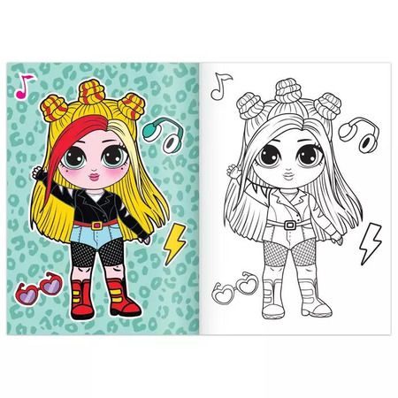 Фотография книги "Раскраска "WOW Girls. Модный показ""