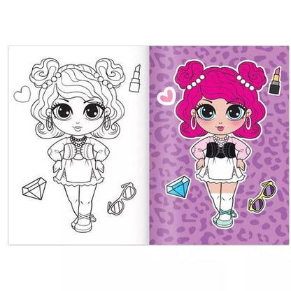 Фотография книги "Раскраска "WOW Girls. Модный показ""