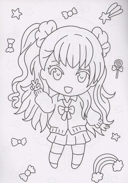 Фотография книги "РАСКРАСКИ эконом НЯШКИ-РАСКРАСКИ. ЧИБИКИ"