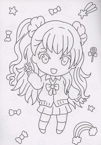 Фотография книги "РАСКРАСКИ эконом НЯШКИ-РАСКРАСКИ. ЧИБИКИ"