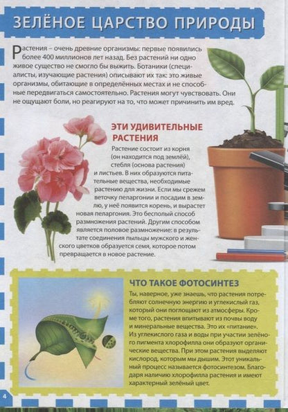 Фотография книги "Растения России. Энциклопедия для детей"