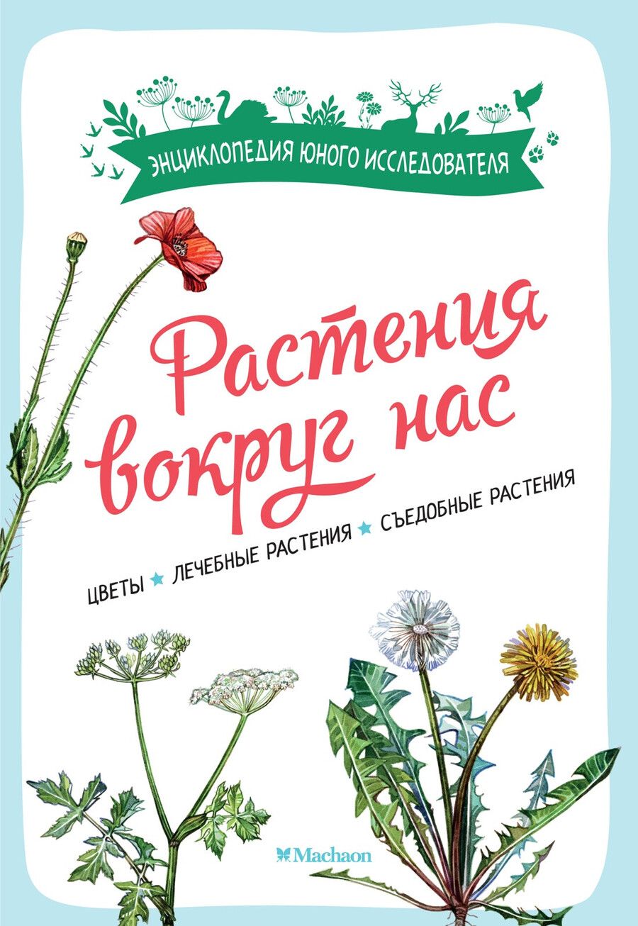 Обложка книги "Растения вокруг нас"