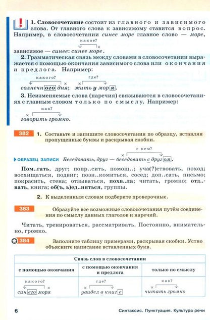 Фотография книги "Разумовская, Львова, Капинос: Русский язык. 5 класс. Учебное пособие. В 2-х частях. Часть 2. ФГОС"