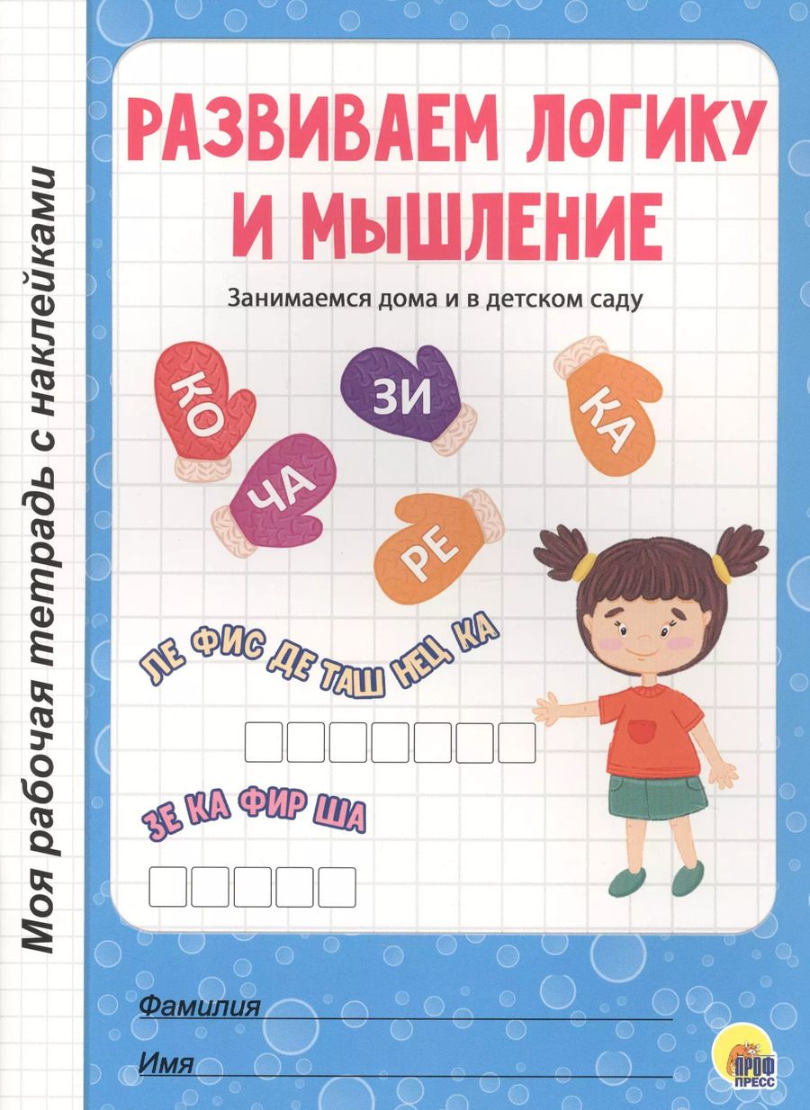 Обложка книги "Развиваем логику и мышление"