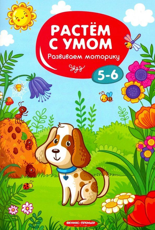 Обложка книги "Развиваем моторику. 5-6"