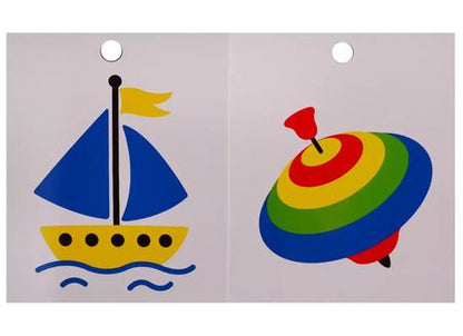 Фотография книги "Развиваем зрение от 0 до 6 месяцев. Книжка-раскладушка с картинками"