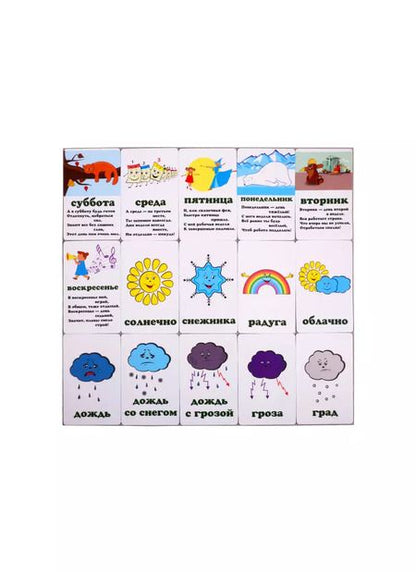 Фотография книги "Развивающие карточки "Окружающий мир""