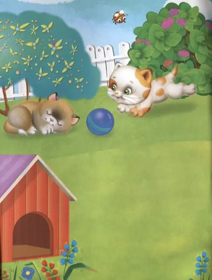 Фотография книги "Развивающие многоразовые наклейки. Мамы и малыши. Где мой котенок?"