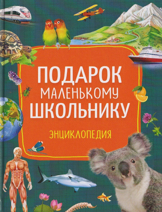 Обложка книги "Редькина, Максимович, Сергеевна: Подарок маленькому школьнику. Энциклопедия"