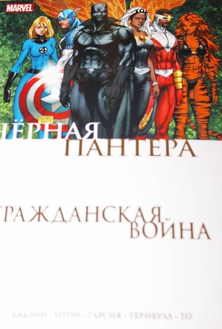 Фотография книги "Реджиналд Хадлин: Гражданская война. Чёрная Пантера"