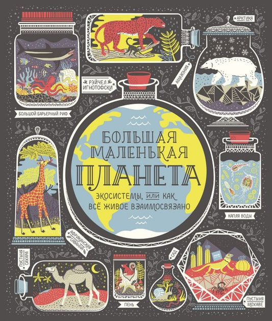 Обложка книги "Рэйчел Игнотофски: Большая маленькая планета. Экосистемы, или Как всё живое взаимосвязано"