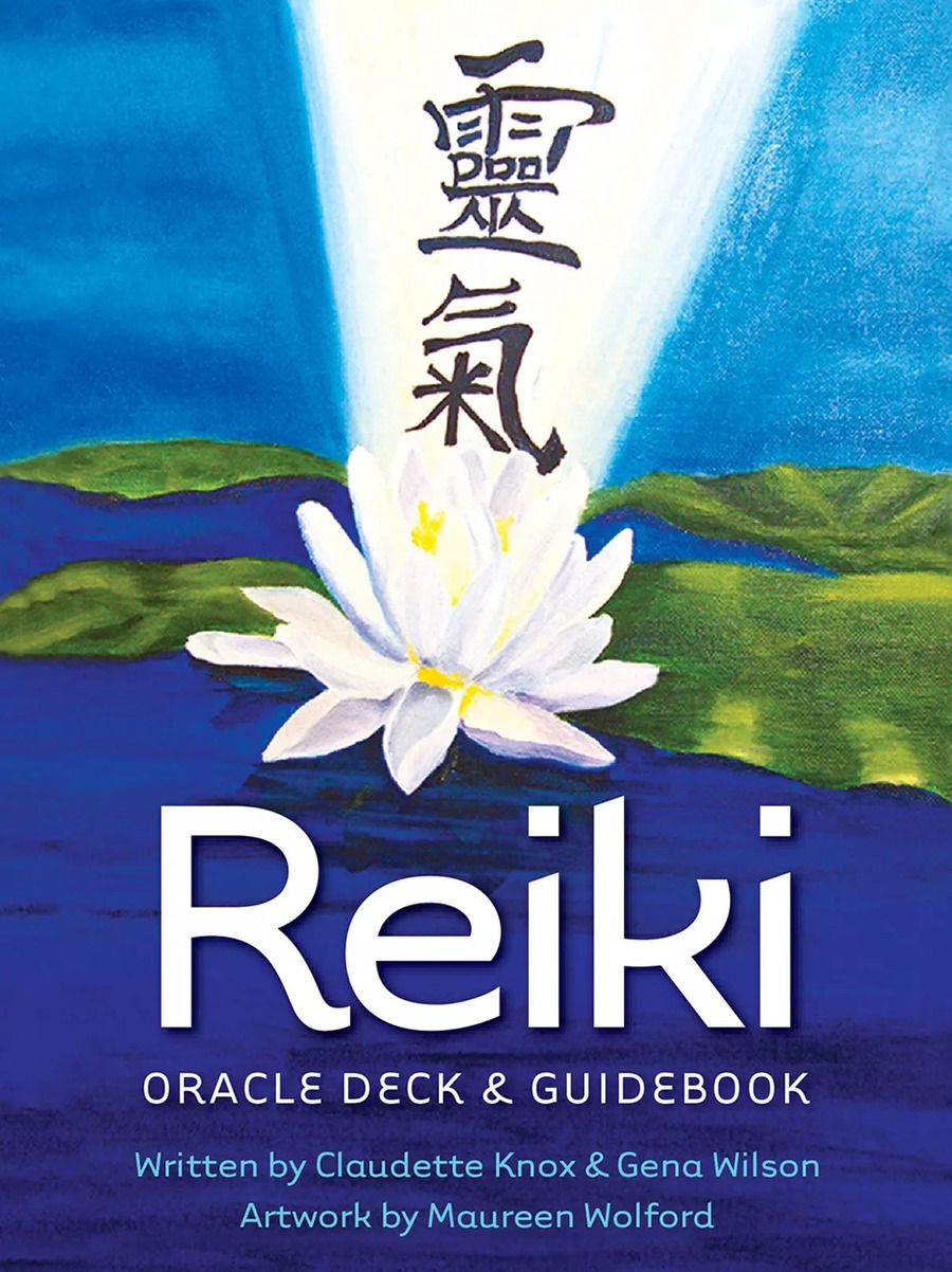Обложка книги "Reiki Oracle Deck & Guidebook"