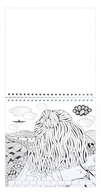 Фотография книги "Relax Раскраска для маркеров, карандашей и гелевых ручек. 32 антистресс-проекта"