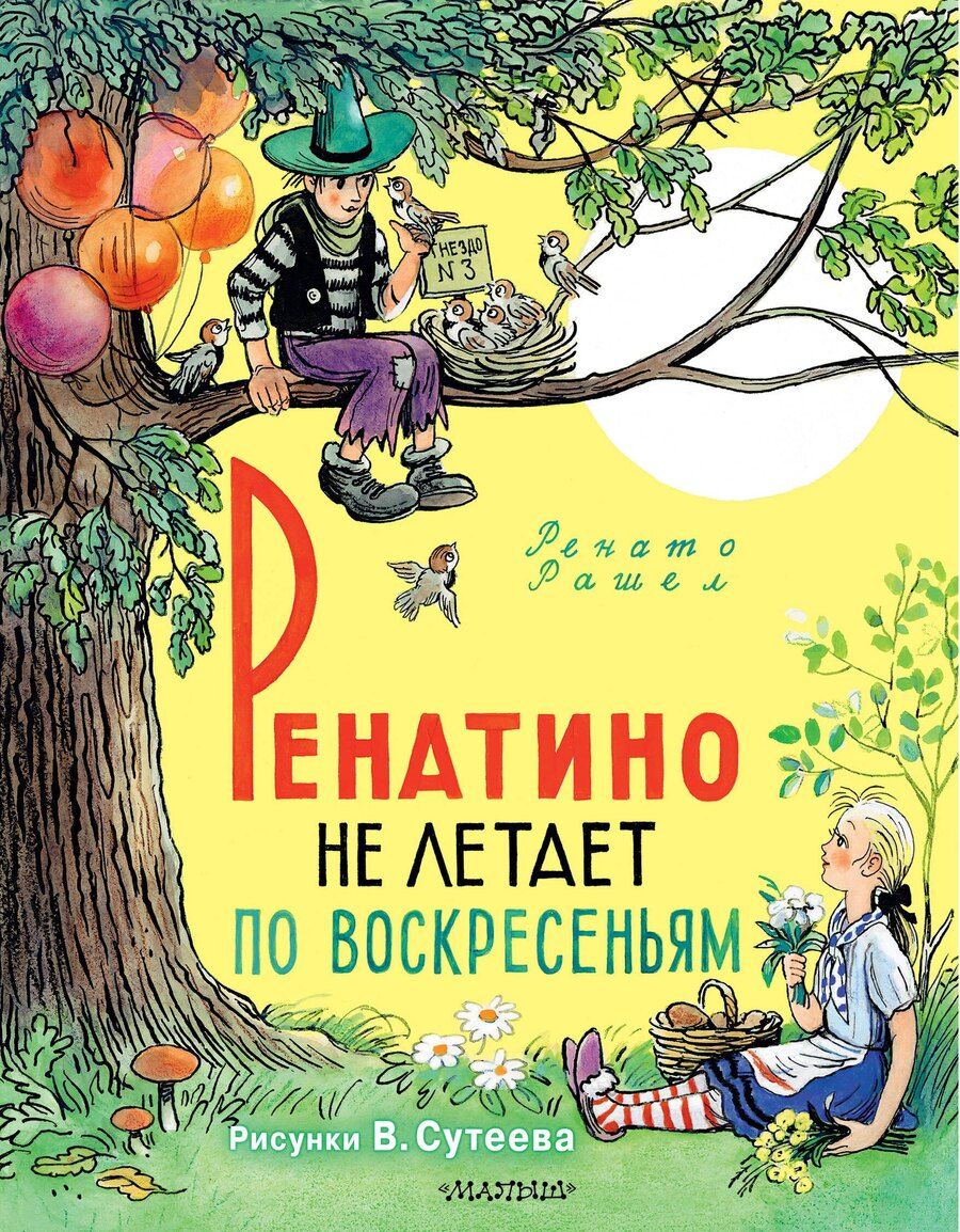 Обложка книги "Ренато Рашел: Ренатино не летает по воскресеньям"