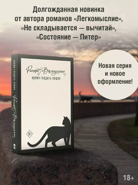 Фотография книги "Ринат Валиуллин: Время гладить кошек"
