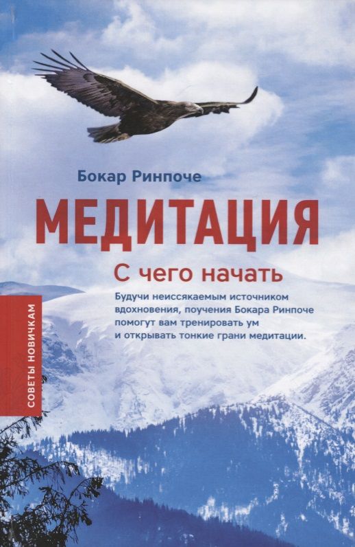 Обложка книги "Ринпоче: Медитация. С чего начать"