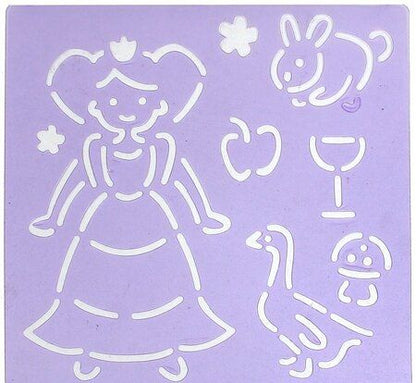 Фотография книги "Рисуем по трафаретам принцесс"