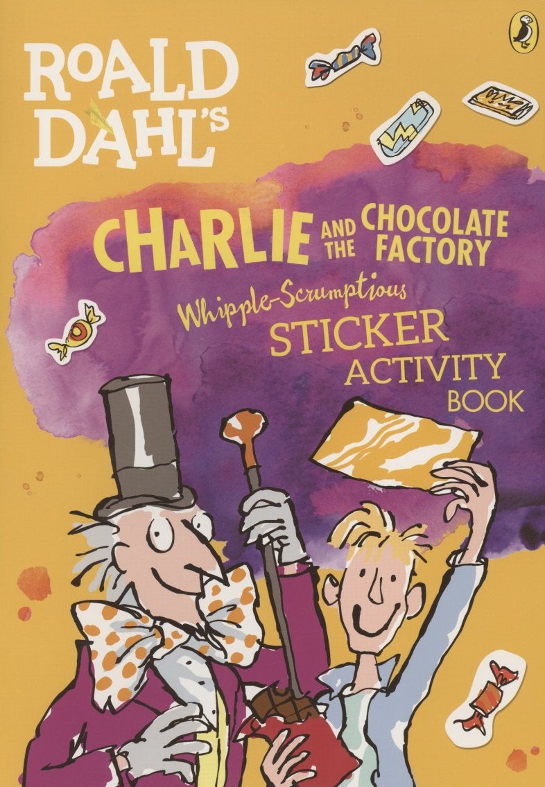 Обложка книги "Roald Dahl's Charlie and the Chocolate Factory Whipple-Scrumptious Sticker Activity Book"