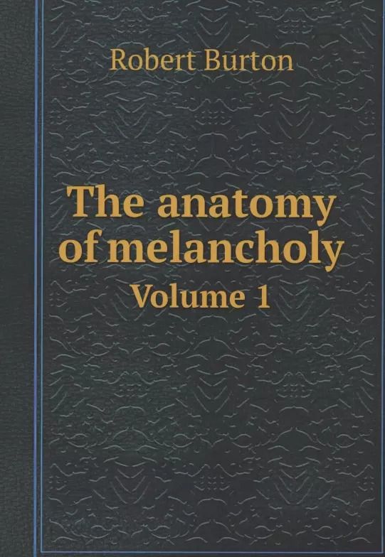 Обложка книги "Robert Earl: The anatomy of melancholy"