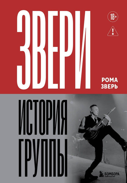 Обложка книги "Рома Зверь: ЗВЕРИ. История группы"